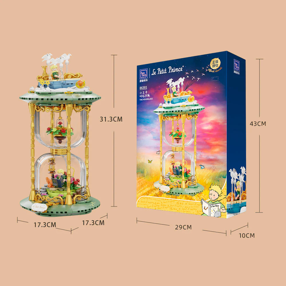 86301 Pantasy Il Piccolo Principe The Hourglass Set Costruzioni da Collezione