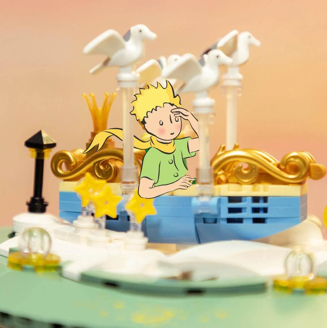 86301 Pantasy Il Piccolo Principe The Hourglass Set Costruzioni da Collezione