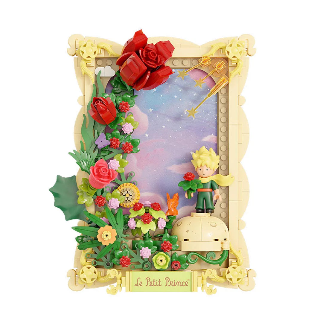86313 Pantasy collezione il Piccolo Principe : La Rosa Ritratto 3D