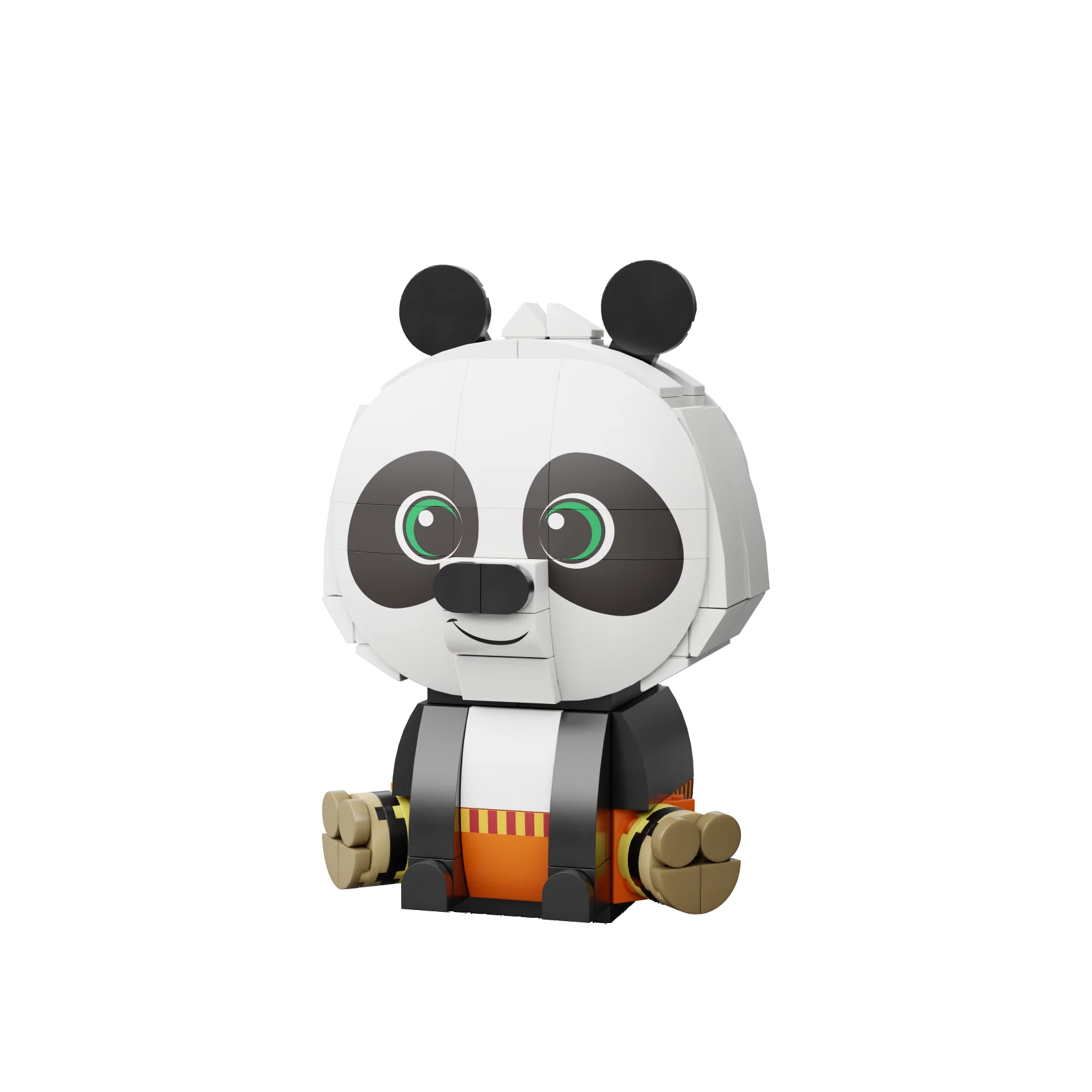 99124 Pantasy Kung Fu Panda Personaggio Po  Set Costruzioni da Collezione