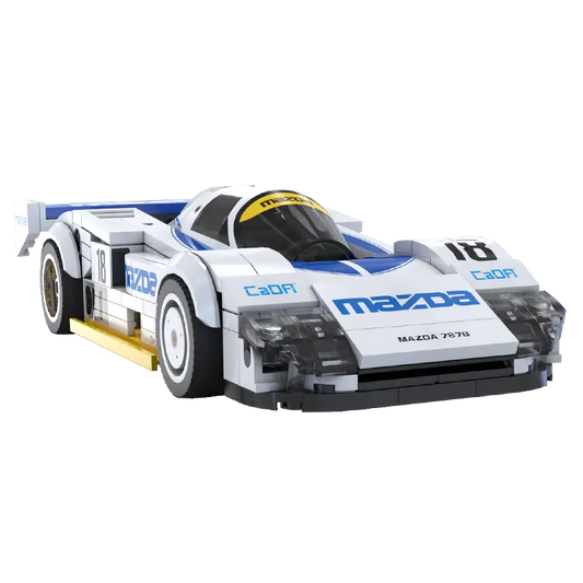 CADA Mazda 787B Le Mans - Modello in Mattoncini Scala 1:24 - 242 Pezzi