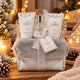 24021971 Confezione Regalo Beauty Silver 3 Pezzi Vaniglia e Ambra con Pochette