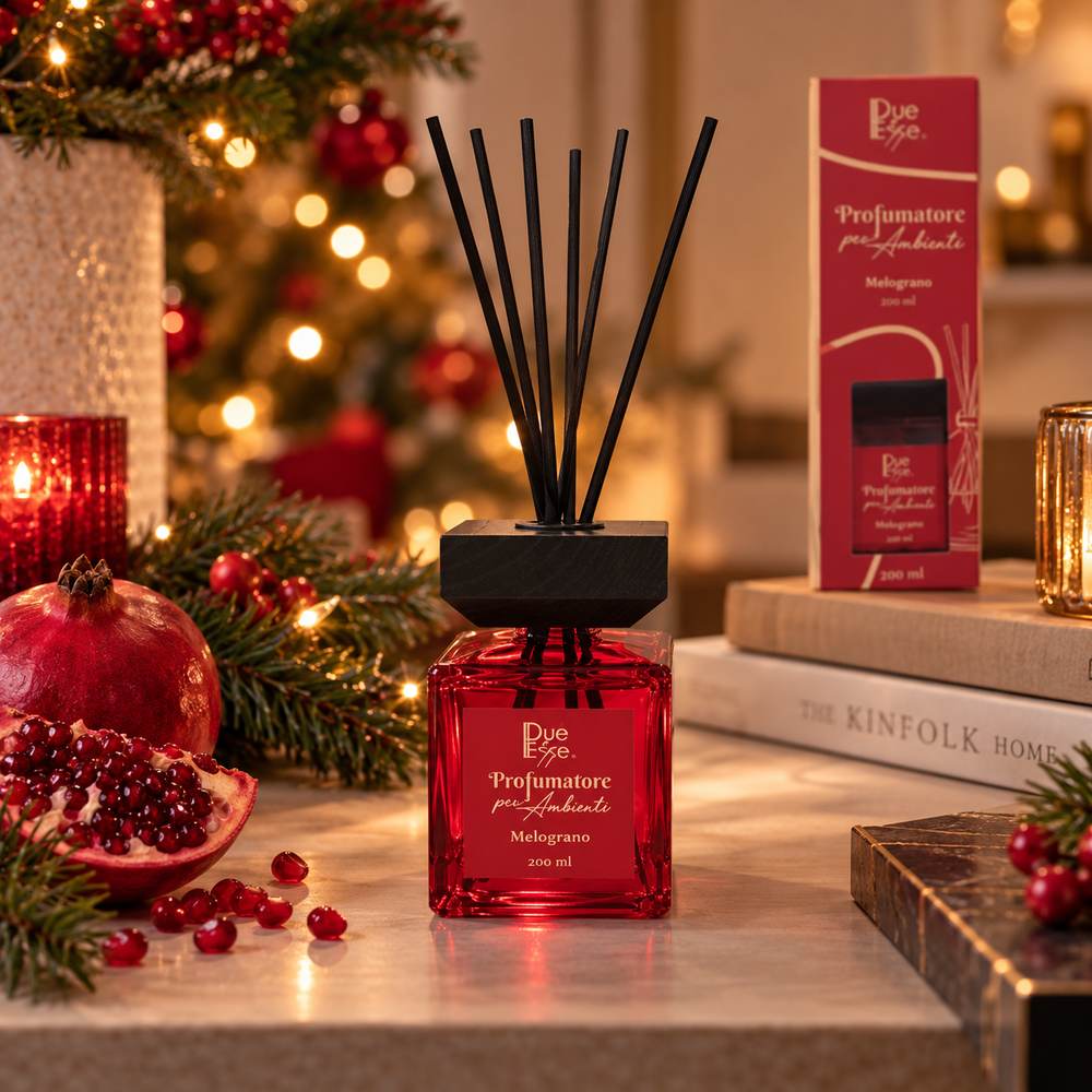 Profumatore Ambiente 200 ml con Bastoncini  2 Profumazioni Assortite