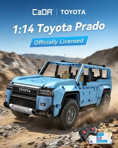 DBLC51209W CaDA Toyota Land Cruiser Prado 1:14 RC  Fuoristrada Radiocomandato