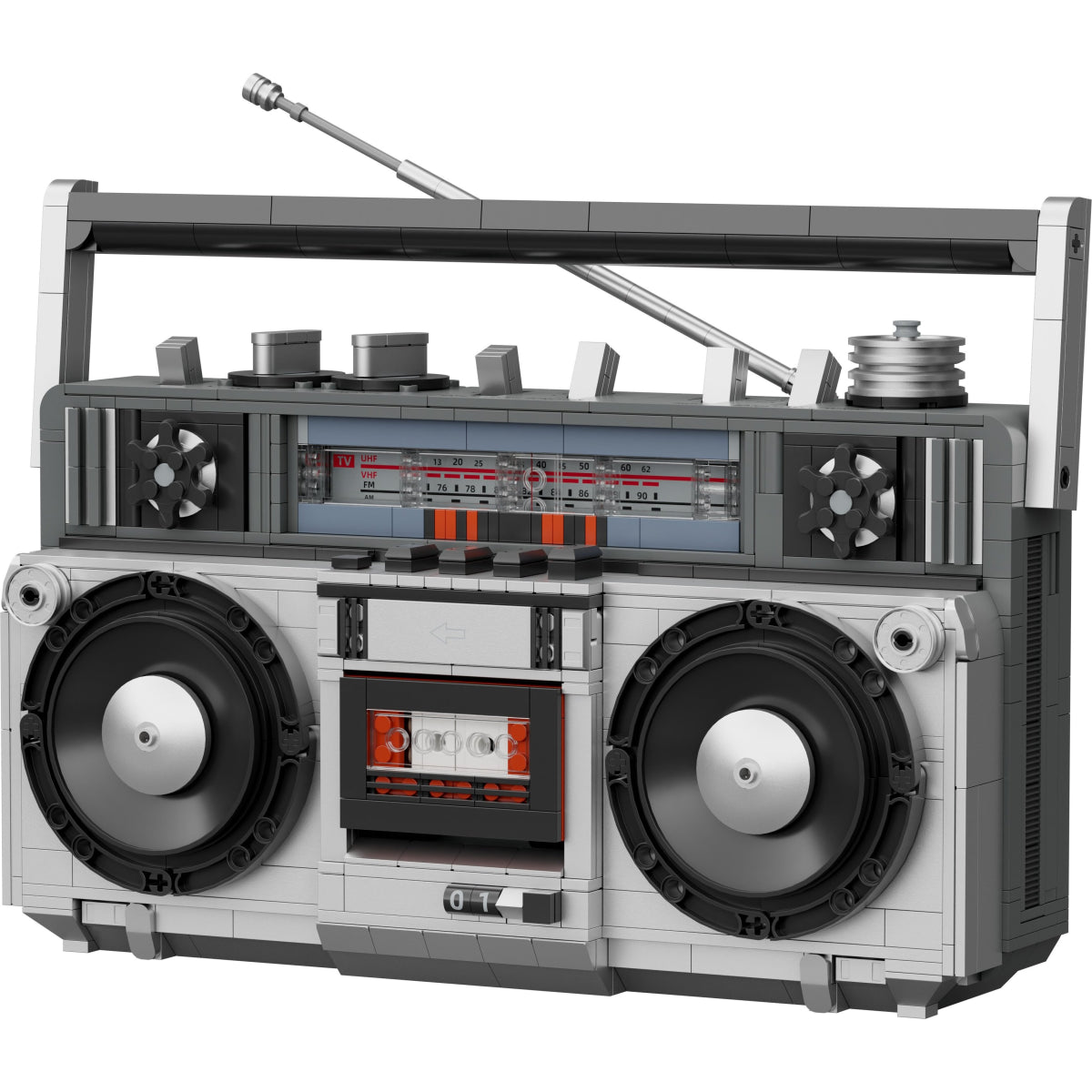 85074 Pantasy Set manttoncini Collezione Retrò Stereo Portatile anni 80'