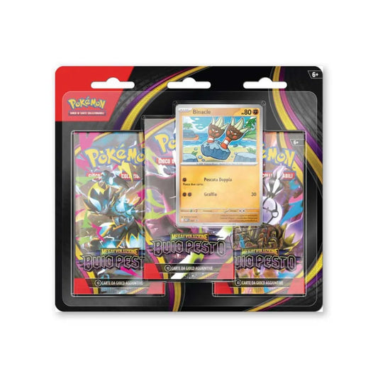 PK10419-I  Gamevision Pokemon m5 buio pesto 3 pack blister