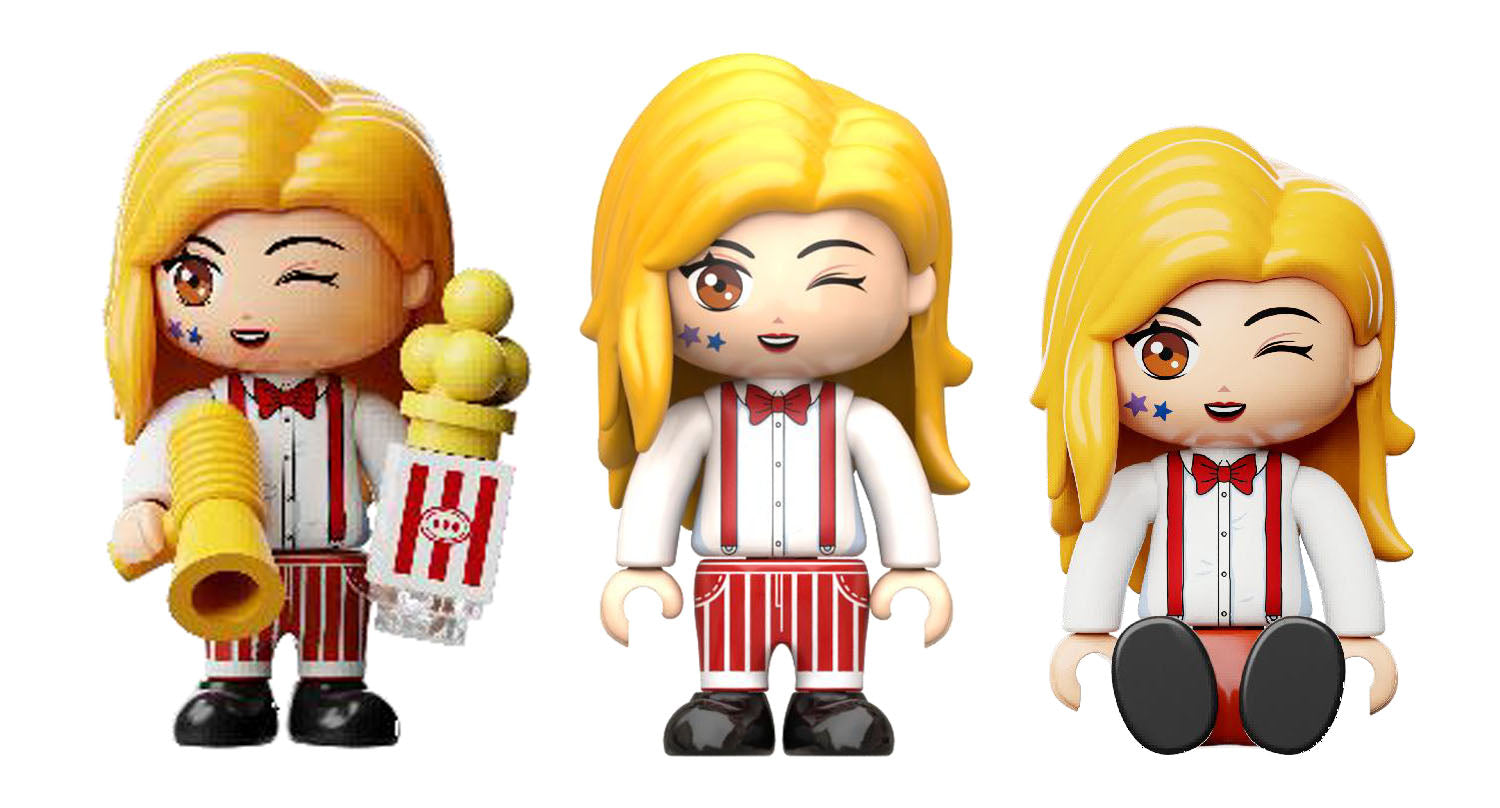 85046 PANTASY set di mattoncini collezione Retrò  Macchina dei Popcorn