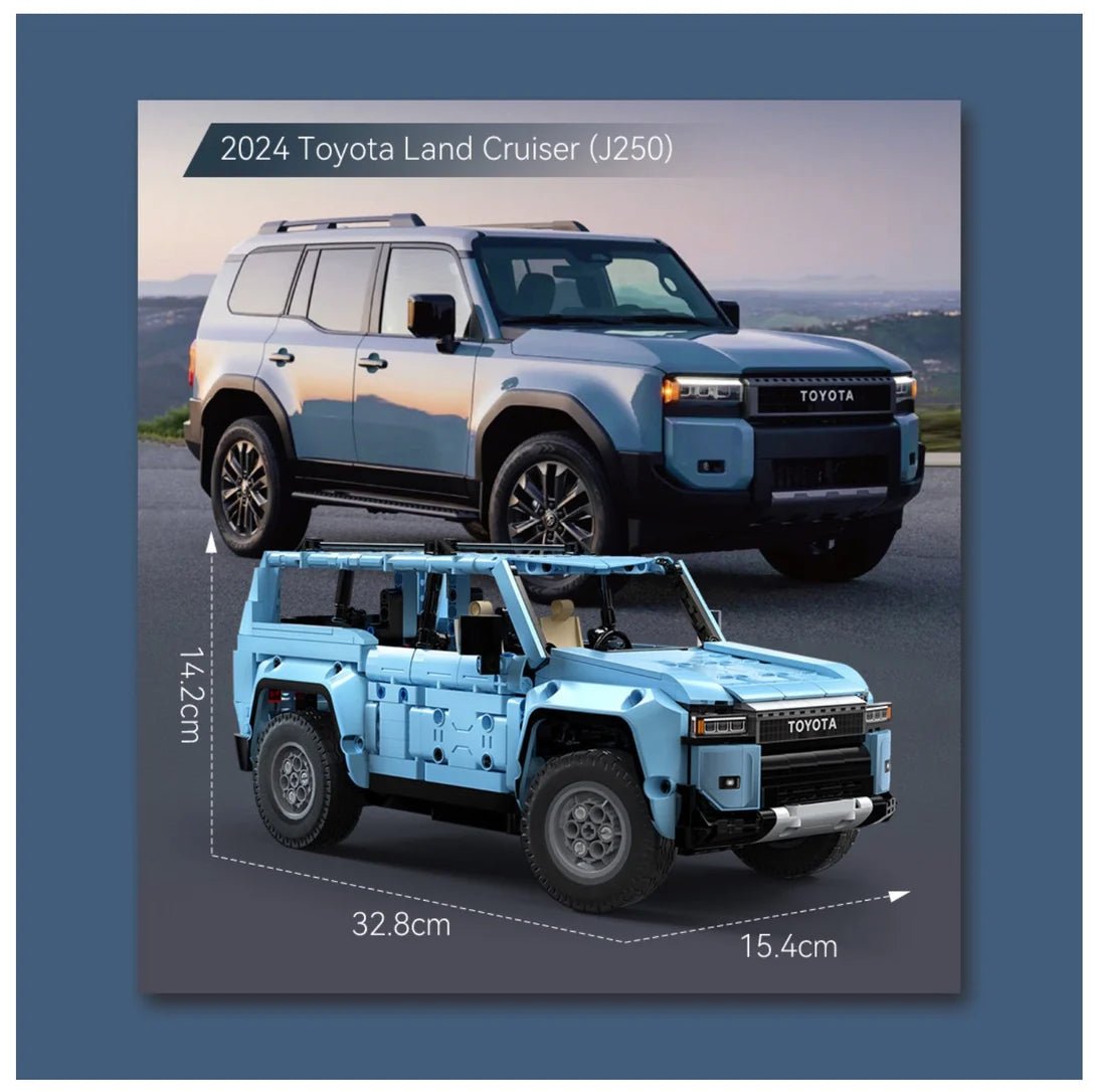 DBLC51209W CaDA Toyota Land Cruiser Prado 1:14 RC  Fuoristrada Radiocomandato