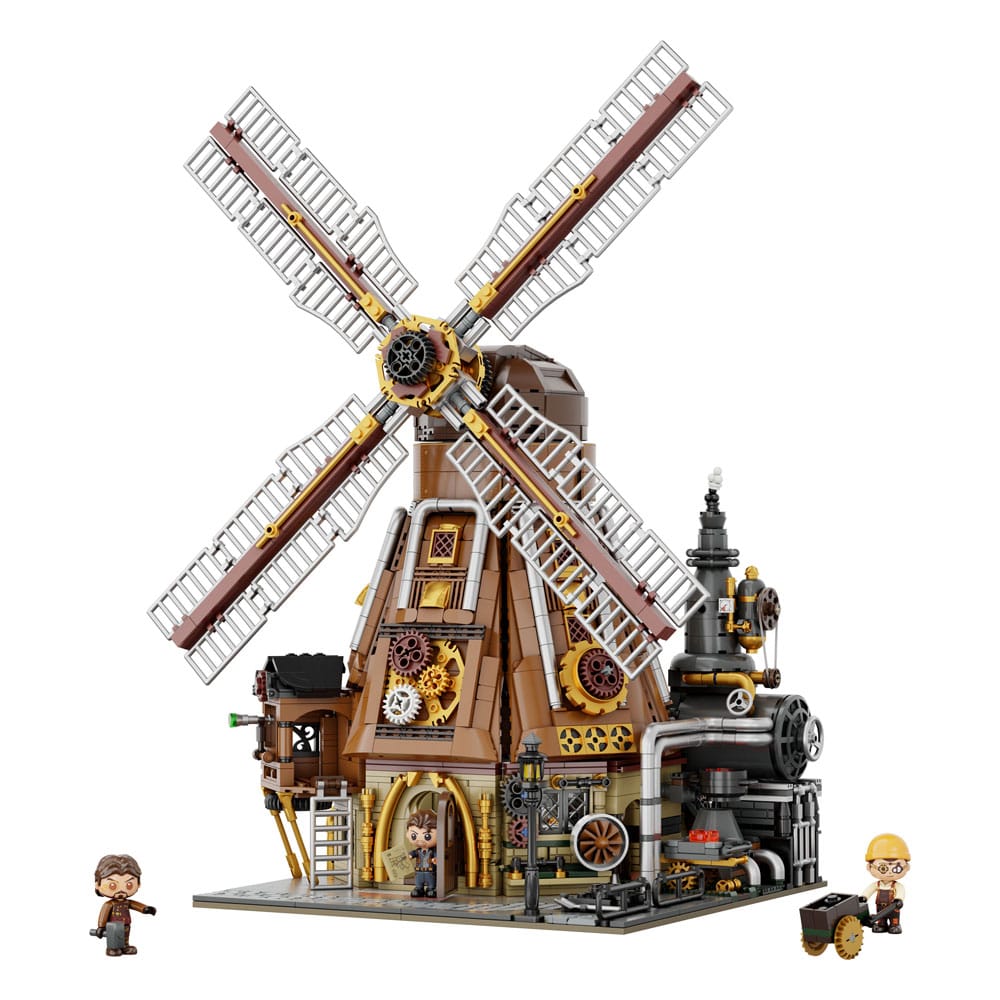 85026 PANTASY set di mattoncini collezione SteamPunk Officina del Mulino a Vento